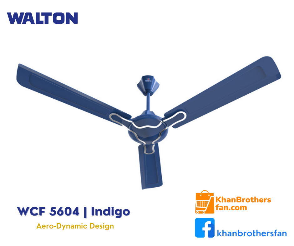 Walton Ceiling fan, Model: WCF5604, Size: 56 inch, RPM: 310, 07 years replacement guaranty