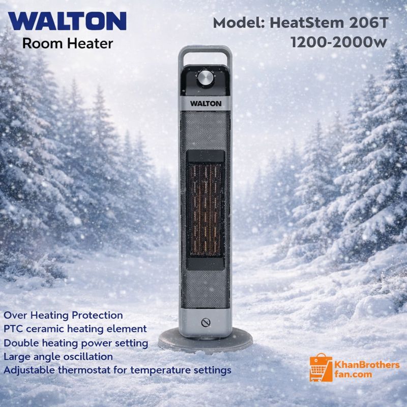 Walton Room heater, Model: HeatSteam 206T, 6 month warranty, winter essential