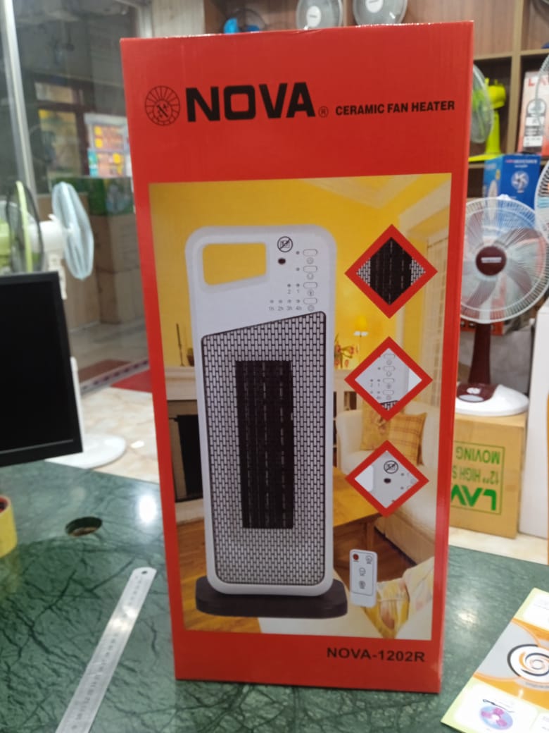 NOVA Room heater, Model: 1102R/1202R, Remote Control | 1000w-2000w, winter essential - Image 4